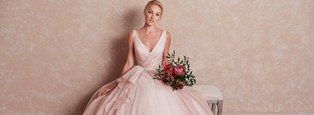 Meet the Pink Wedding Gown