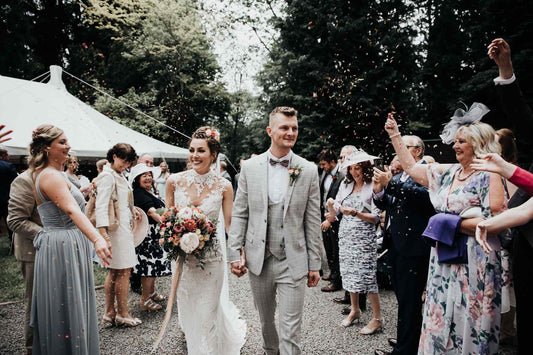 Rachel and Wayne's garden wedding