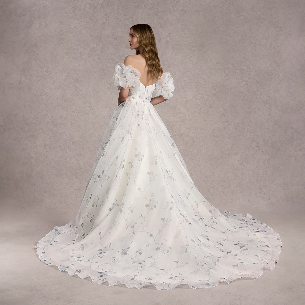 Strapless Organza Wedding Dress by Mary's Bridal MB3130 – ABC Fashion