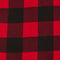 Black W  Red Buffalo Plaid