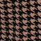 Dusty Camel Soft Houndstooth