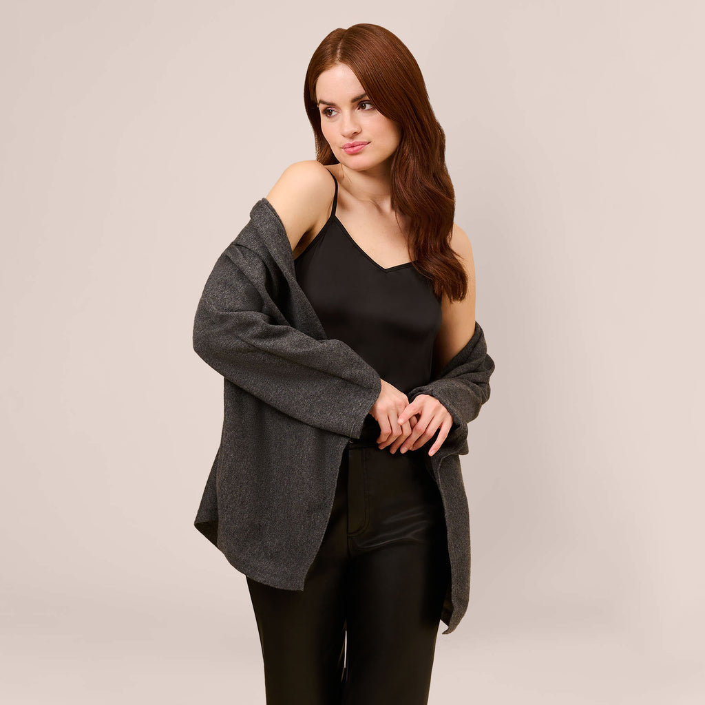 Palm Luxury Thermal Long Sleeve Vest - Suzanne Charles