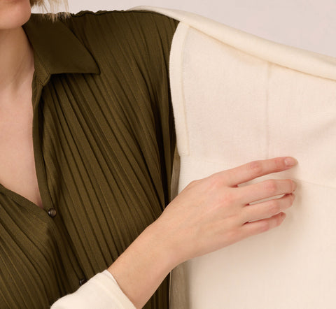 Slim S'Hug® With Hidden Tunnel Sleeves In Ivory