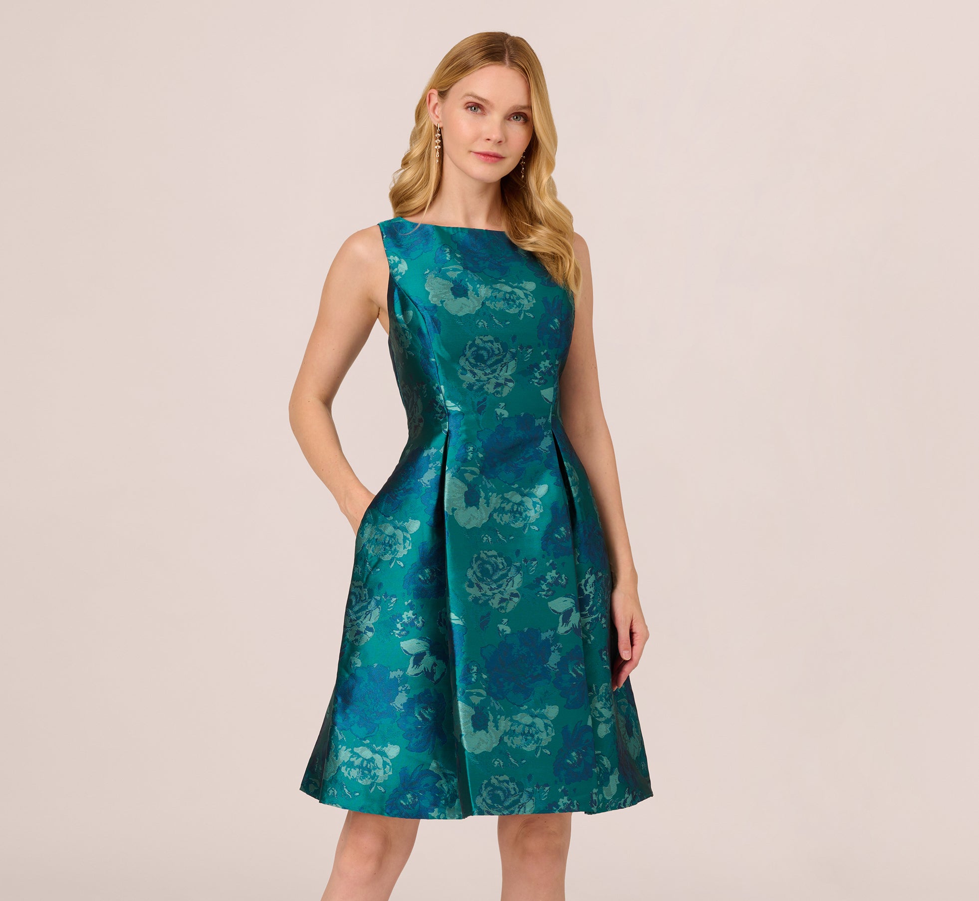 The Solid Sleeveless Wrap Midi Dress - Women's V Neck Summer Wrap Midi  Dresses - Army Green- Dresses | RIHOAS