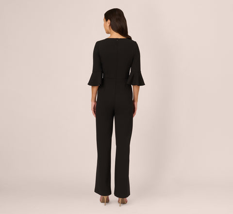 Donna morgan colorado tuxedo jumpsuit