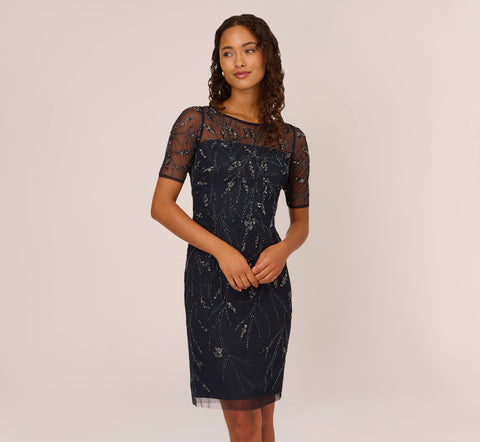 Adrianna papell black cocktail dress online