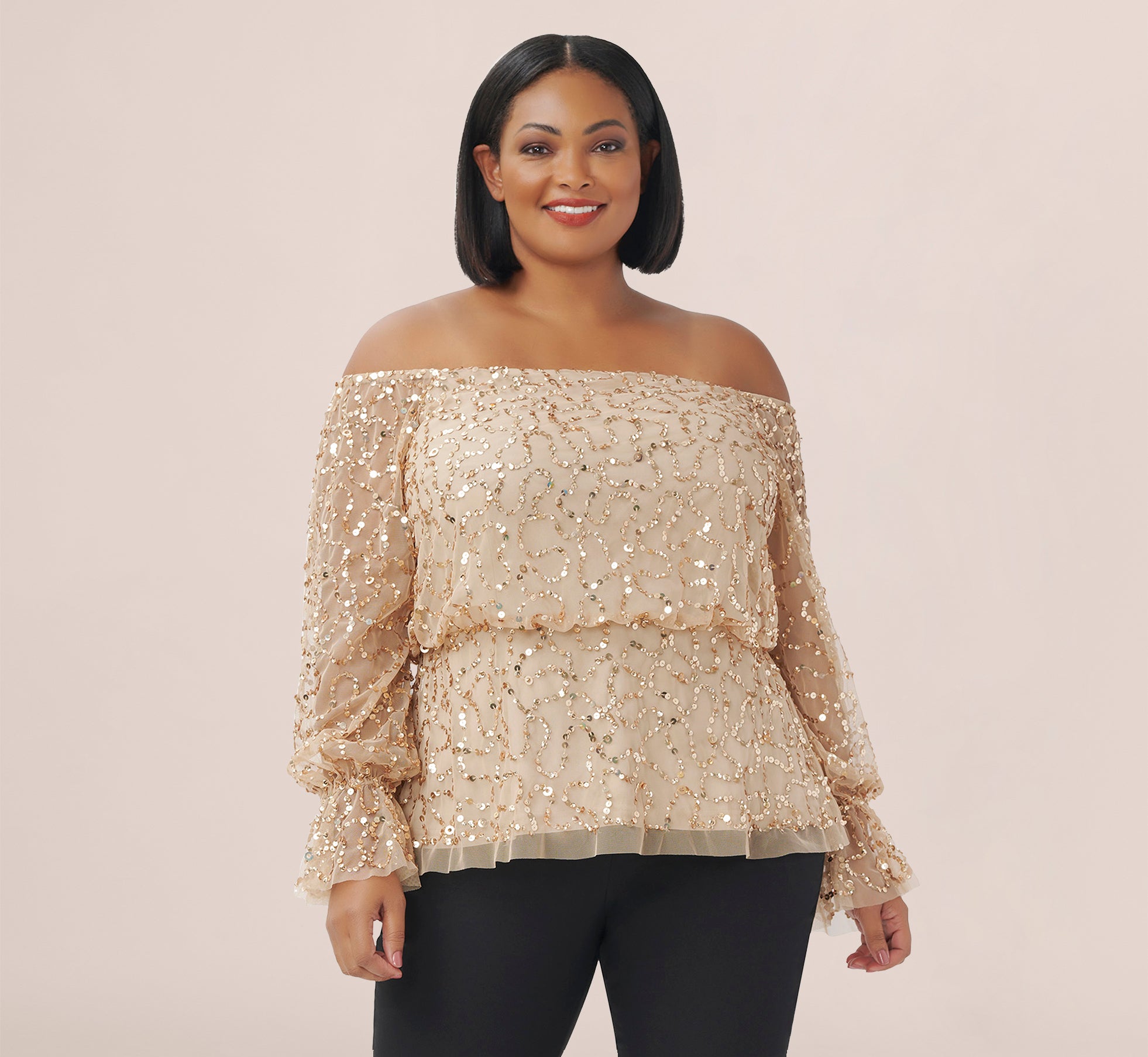 Gold plus deals size top