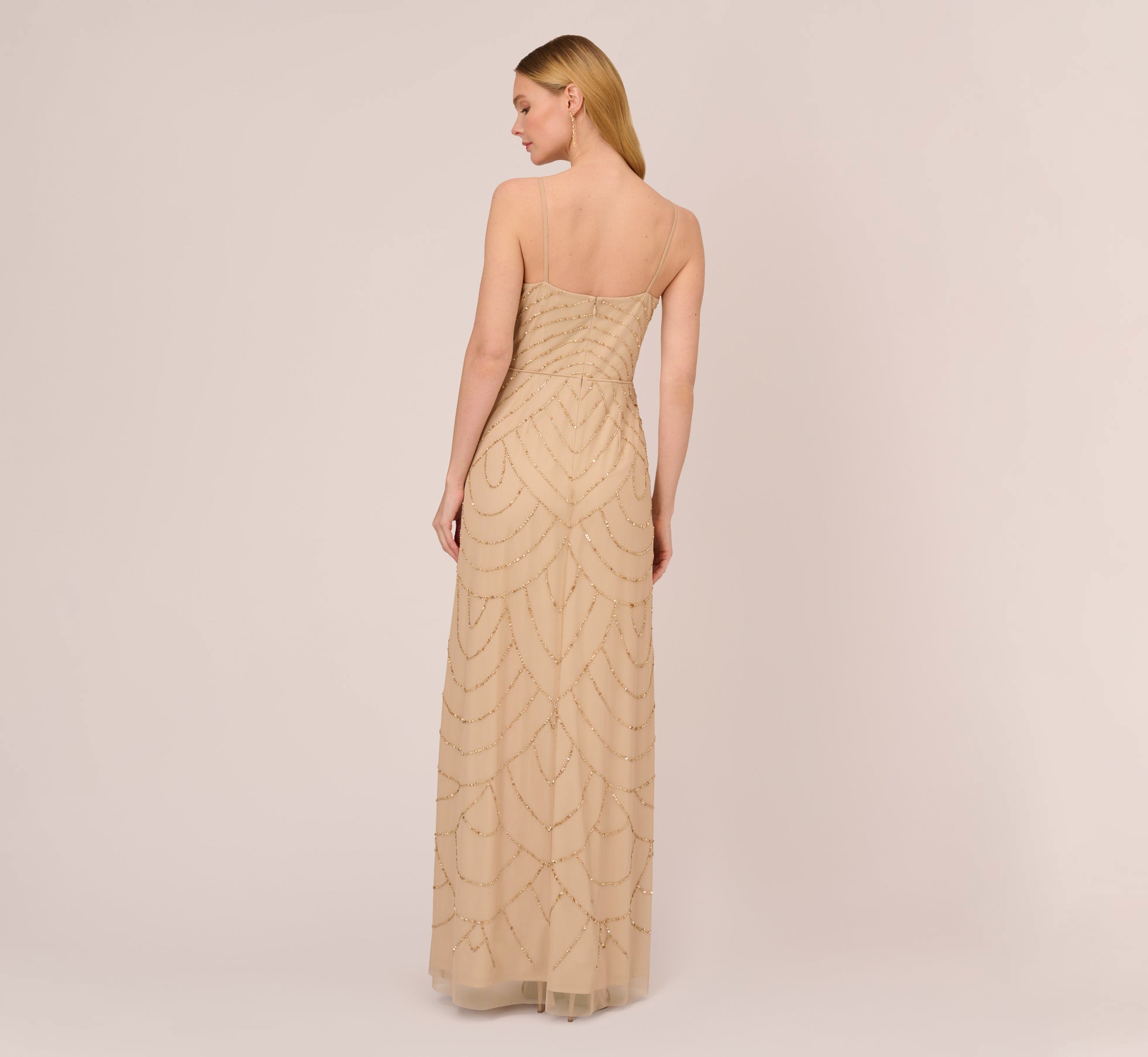 Adrianna papell a on sale line beaded gown