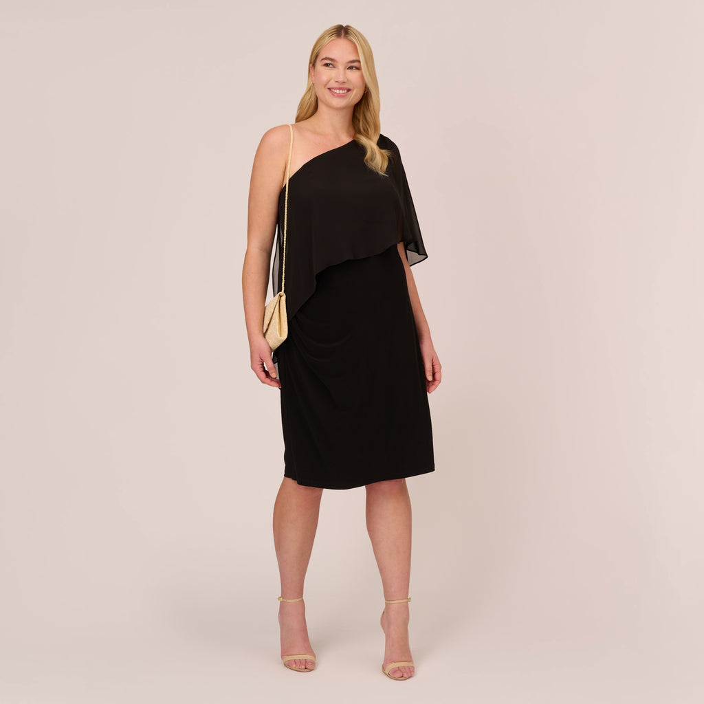 Womens Dress Casual Midi Skirt Floral Long Sleeve Chiffon Cocktail Plus  Size 