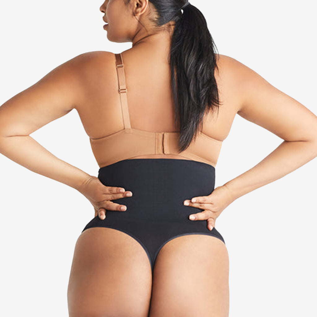 Full Bodysuit Body Shaper Women's Plus Size Midi Sleeve Tummy